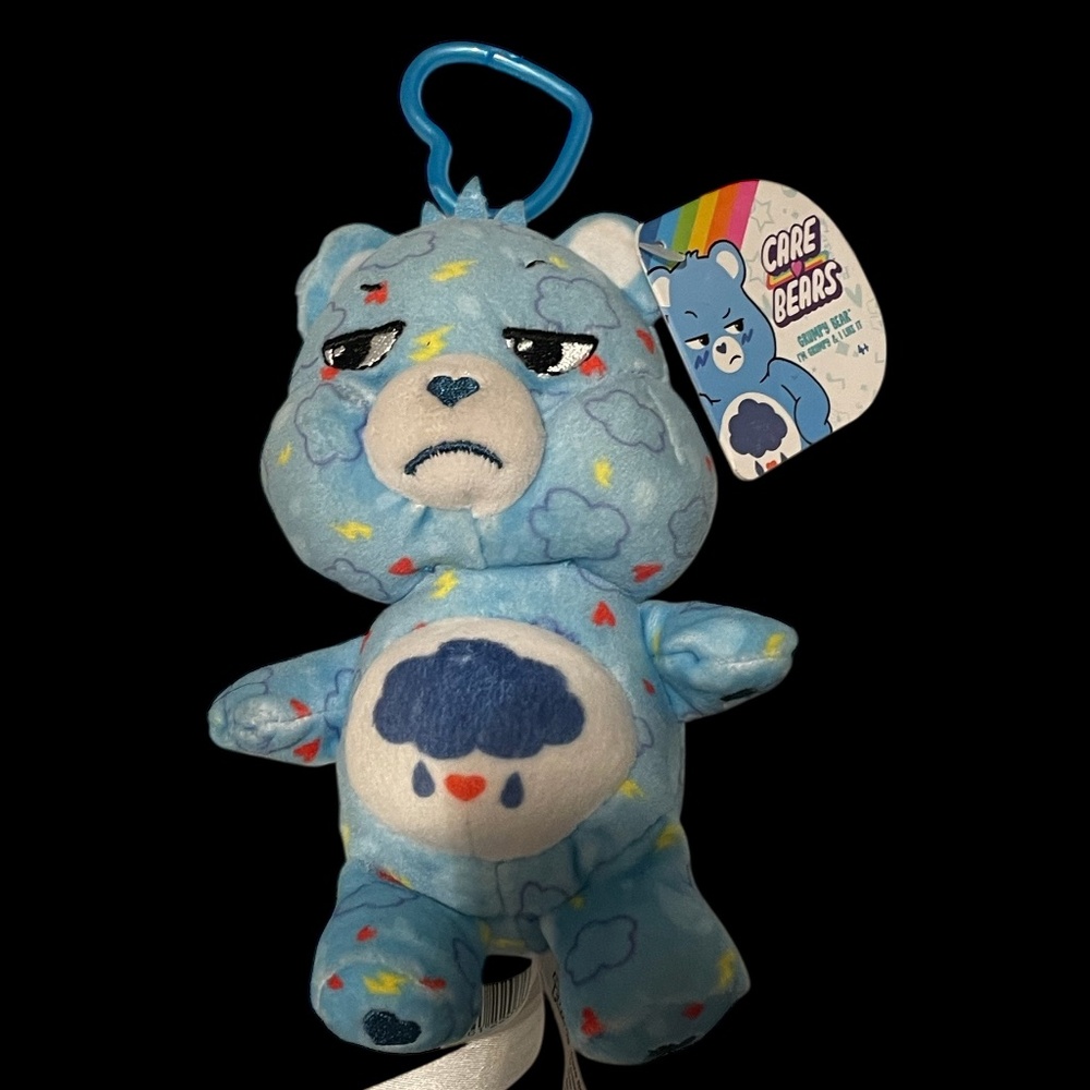 6" Grumpy Care Bear Plush with NWT